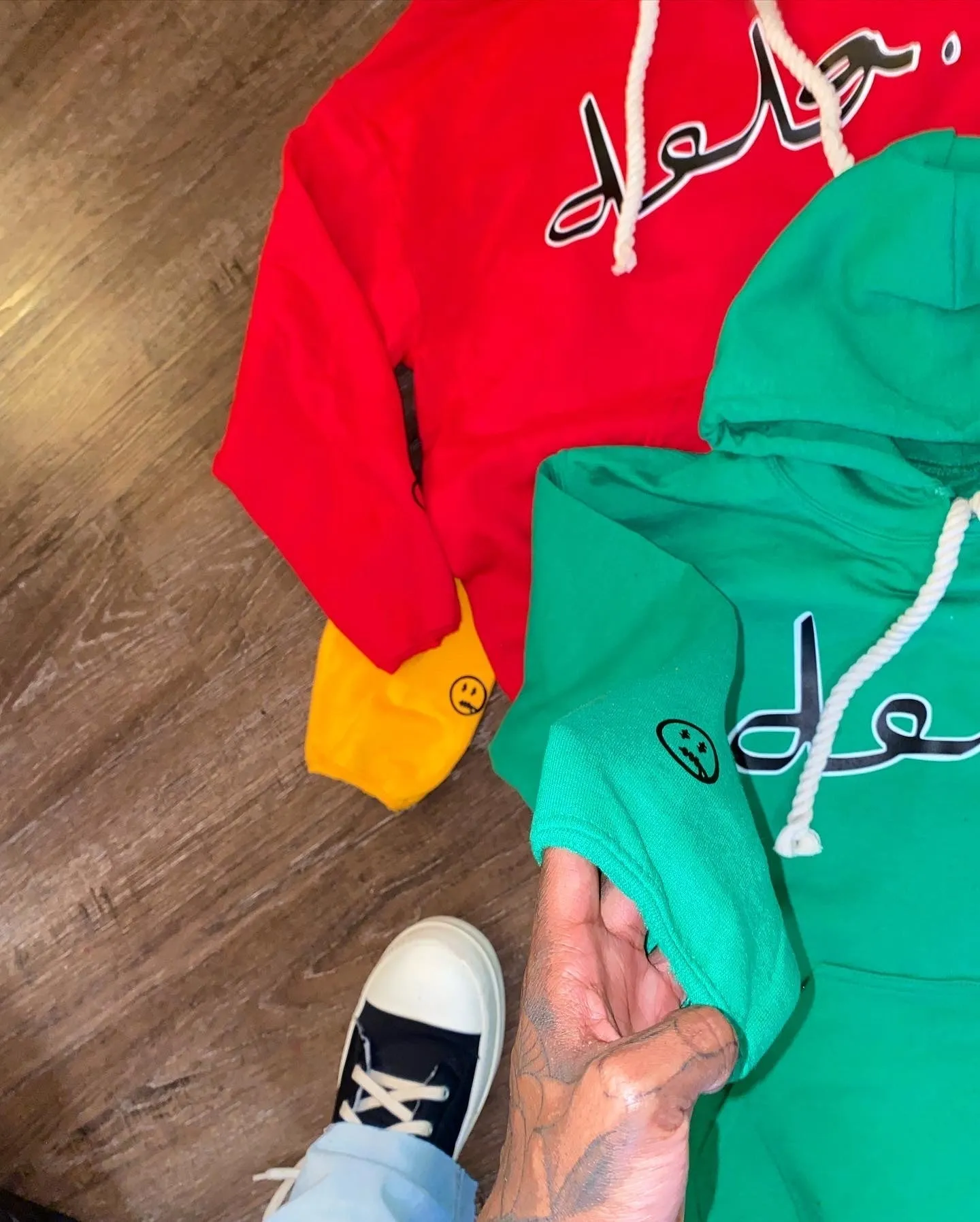 Green Essential Hoodie